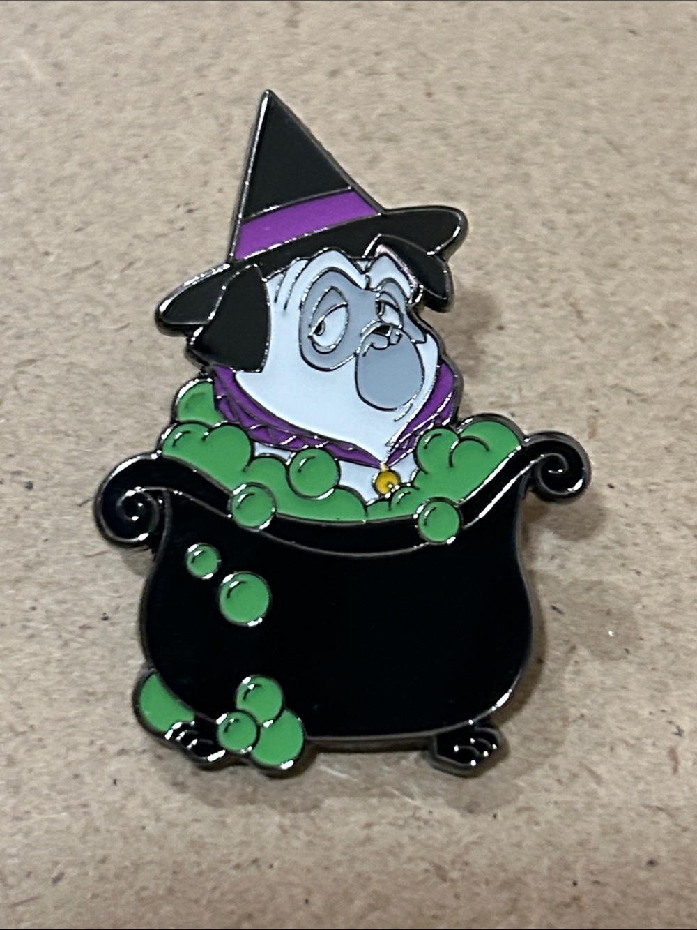 Percy in Cauldron Disney Loungefly Halloween Pin